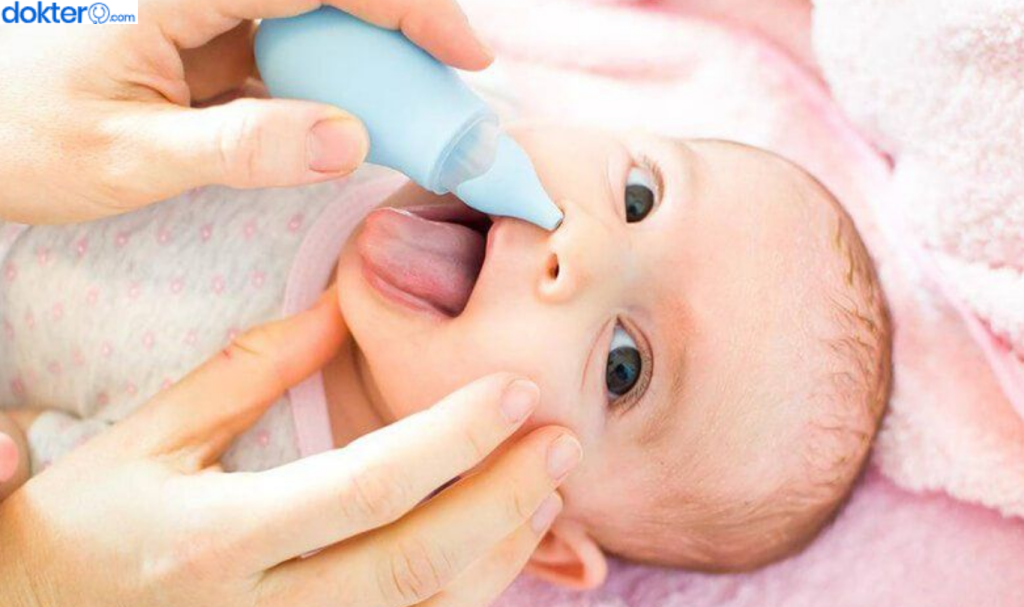 cara mengatasi flu pada bayi